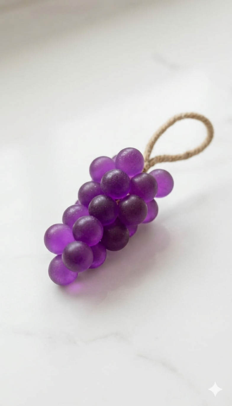 BrightSkin Grape Soap Bar(Long-Lasting Shine)