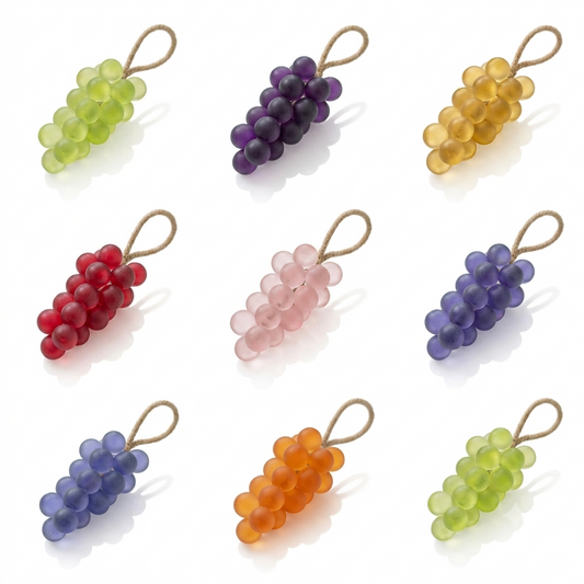 Handmade Grape Shaped Soap – 250g | Natural, Kid-Safe &amp; Moisturizing